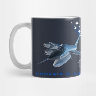 Convair B-58 Hustler with SAC Crest Mug